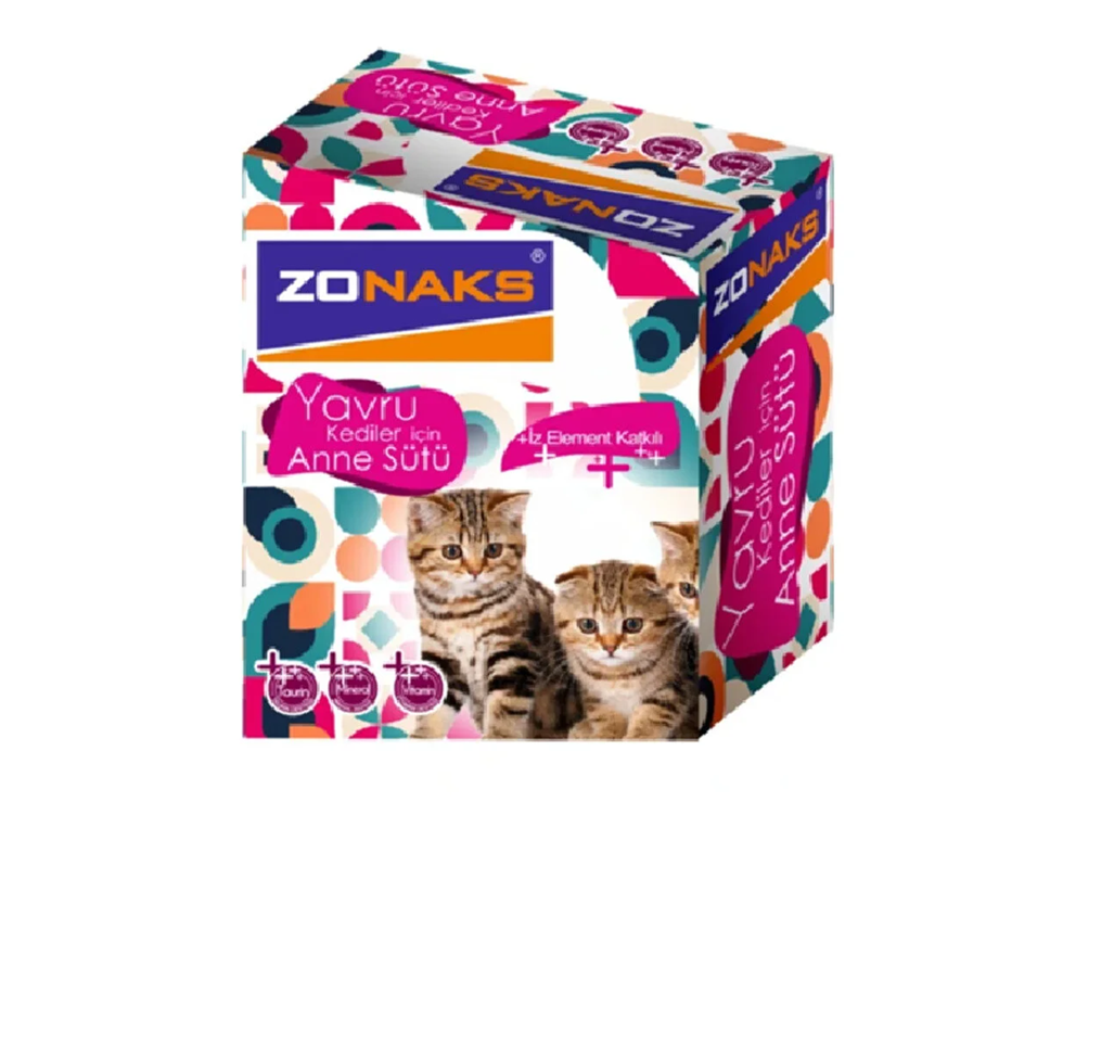 Yavru Kediler Için Anne Süt Tozu 14X15G İz Element Katkılı